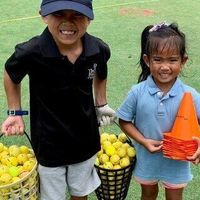 Two children