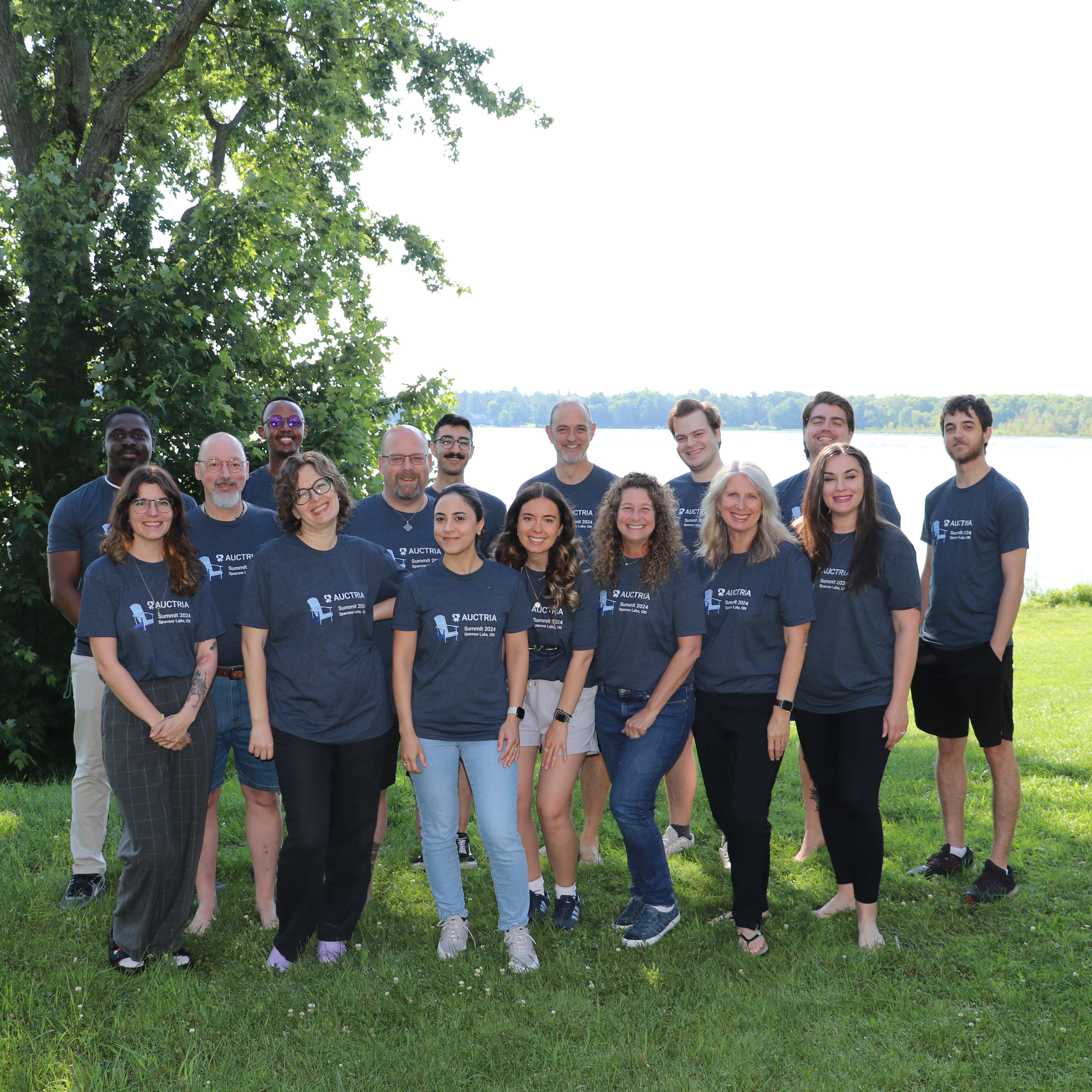 Team photo of Auctria staff