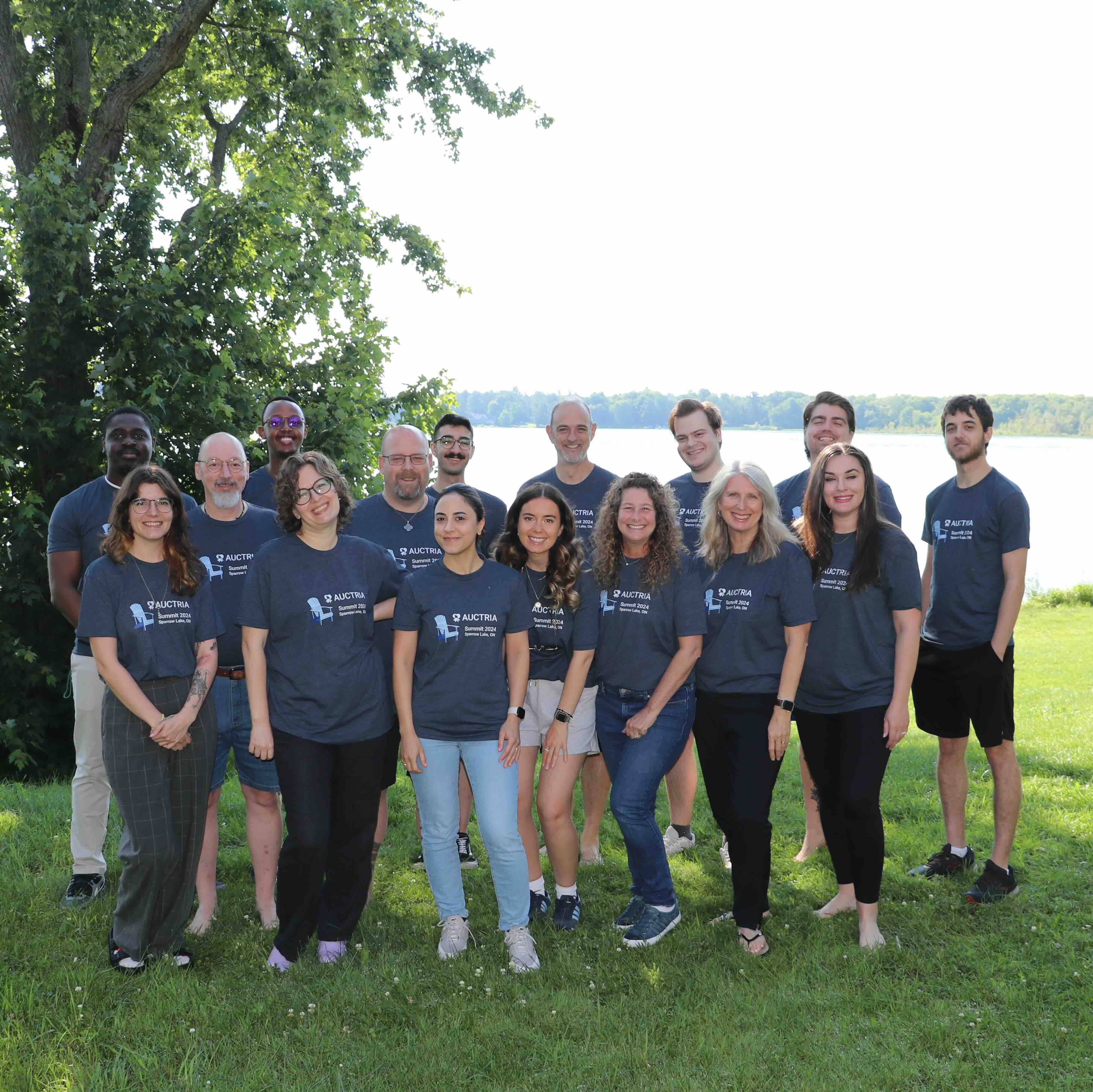 Team photo of Auctria staff