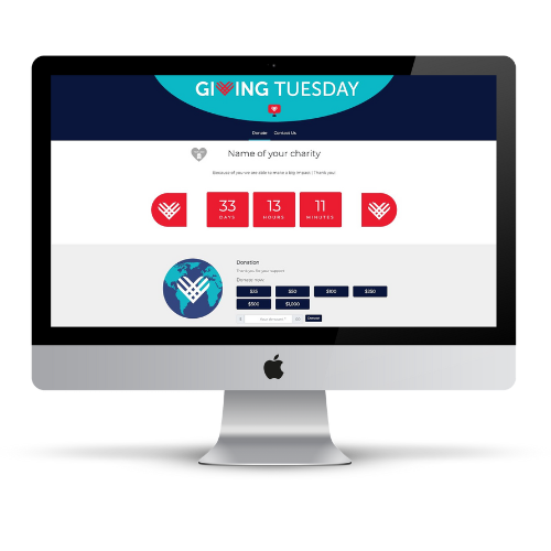 Giving Tuesday Website